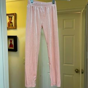 Kids velvet leggings